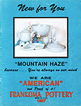 1987 Frankoma Pottery Catalog